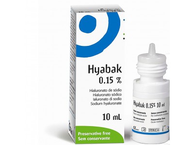 Hyabak 0.15 Solución 10ml