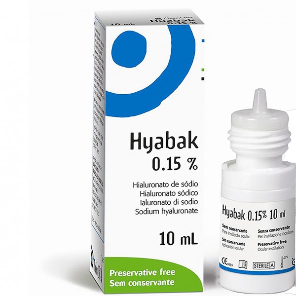 Hyabak 0.15 % Solución Caja Con Frasco Con 10 Ml