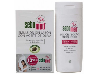 Sebamed Pack Loción Enriquecida 200 Ml + Emulsión Sin Jabón 200 Ml