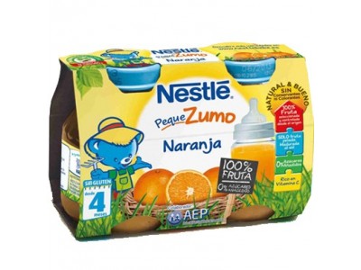 Nestlé Zumo de Naranja 2x125ml