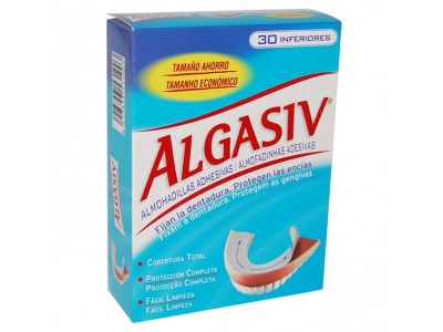 Algasiv Almohada Dentadura Inferior 30 uds.