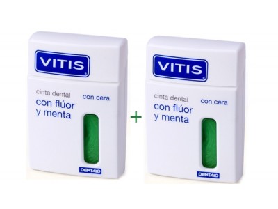 Vitis Cinta Dental Flúor/Menta 50mx2