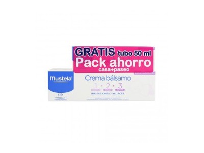 Mustela Pack Crema Bálsamo Bebé 123 150ml + 50ml