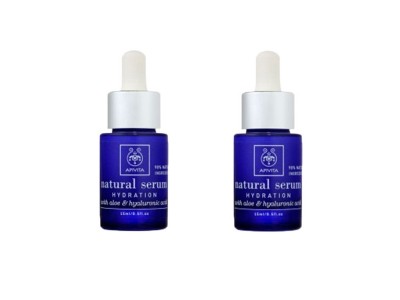 Apivita Natural Serum Hidratación 15ml 2 uds.